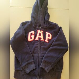GAP Girls Navy Blue Hoodie 6-7